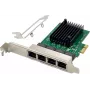 MicroConnect PCIe x1 Gigabit Ethernet võrgukaart RTL8111F MC-PCIEX1-RTL8111F-Q
