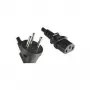 MicroConnect PE010418ISRAEL toitekaabel Type H - C13 1,8m must
