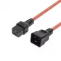 MicroConnect toitekaabel C19 IEC Lock - C20 (MC-C19C20LOCK-1M-R)