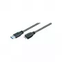 MicroConnect USB 3.0 kaabel - 5m, USB-A isane Micro-USB B isasele, must USB3.0AB5MICRO