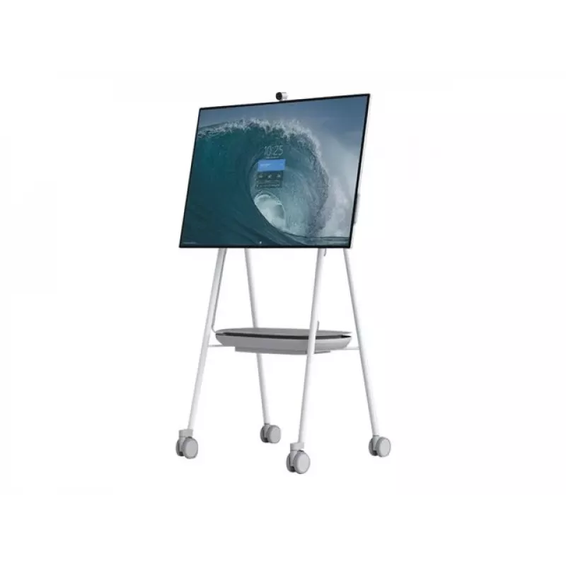 Microsoft Steelcase Roam Mobile Stand for Surface Hub 2S 50 inch - Multimeediakäru - Hall - Kõrgus 1661.2 mm - Kaal 28.1 kg