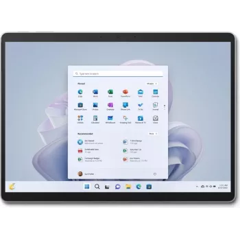 Microsoft Surface Pro 9 13 inch 2-in-1 Eemaldatav Tahvelarvuti, Intel Core i5-1235U, 8GB RAM, 256GB SSD, Plaatina