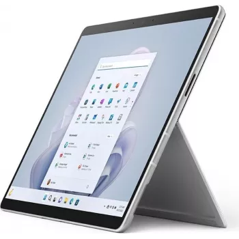 Microsoft Surface Pro 9 13 inch 2-in-1 Eemaldatav Tahvelarvuti, Intel Core i5-1235U, 8GB RAM, 256GB SSD, Plaatina