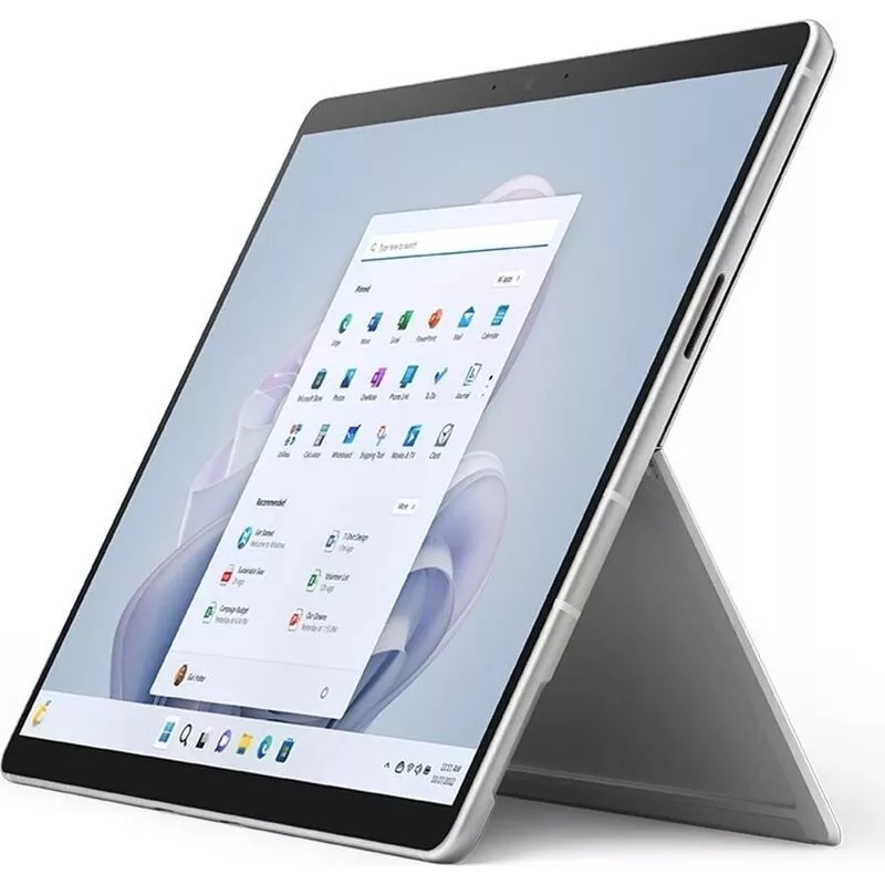 Microsoft Surface Pro 9 2-in-1 sülearvuti/tahvelarvuti, Intel Core i5-1235U, 16 GB RAM, 256 GB SSD, 13 inch 2880x1920 puuteekraan, Windows 11 Home, Platinum