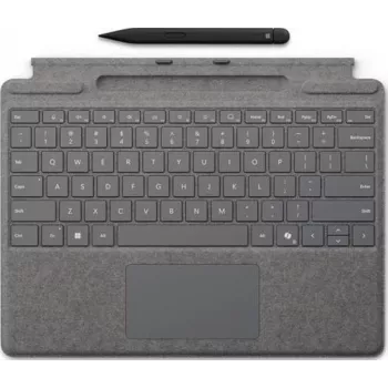 Microsoft Surface Pro klaviatuur koos Slim Pen 2-ga, Põhjamaade paigutus, plaatina
