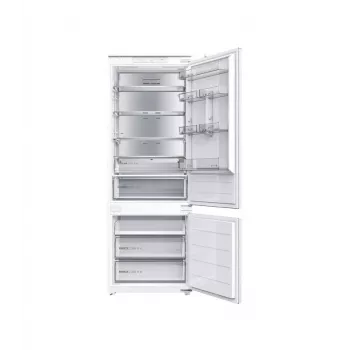 Midea MDRE554FGD01D Sisseehitatav Külmik-Sügavkülmik, No Frost, 403 L, Valge, Energiaklass D