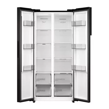 Midea MDRS619FIE45 Side by Side külmik, 460 L, No Frost, Dark Inox, energiaklass E