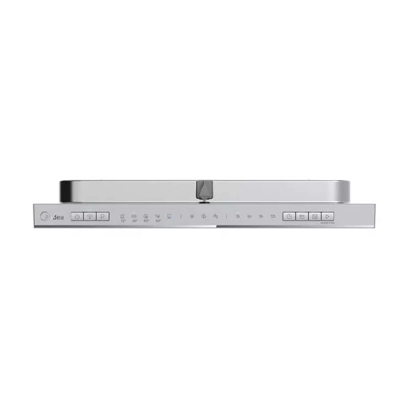 Midea MDWEB1004LS-W Robot Tolmuimeja LDS-lasernavigatsiooniga, 4000 Pa imemisjõud, heliline puhastus, 5200 mAh aku, rakenduse ja häälejuhtimisega, valge