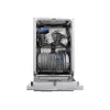Midea MDWEB1004LS-W Robot Tolmuimeja LDS-lasernavigatsiooniga, 4000 Pa imemisjõud, heliline puhastus, 5200 mAh aku, rakenduse ja häälejuhtimisega, valge