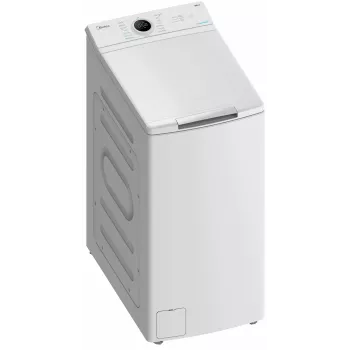 Midea MF100T70BA10/W-HR Top Load Washing Machine, 7kg, 1200 RPM, Steam Function, White