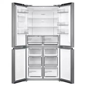 Midea Side-by-Side Külmik MDRM632FGD46W, No Frost, 470 L, Roostevaba teras, Energiaklass D