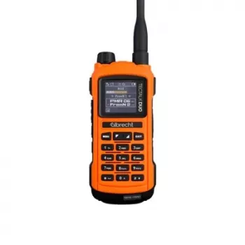 Midland Albrecht Tectalk Duo PMR446 + Freenet kahesuunaline raadio kahepakend oranž IP56 29149