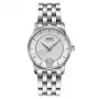 MIDO Baroncelli III naiste automaatkell M007207110360 33mm hõbedane sihverplaat teemantindeksid roostevabast terasest käevõru