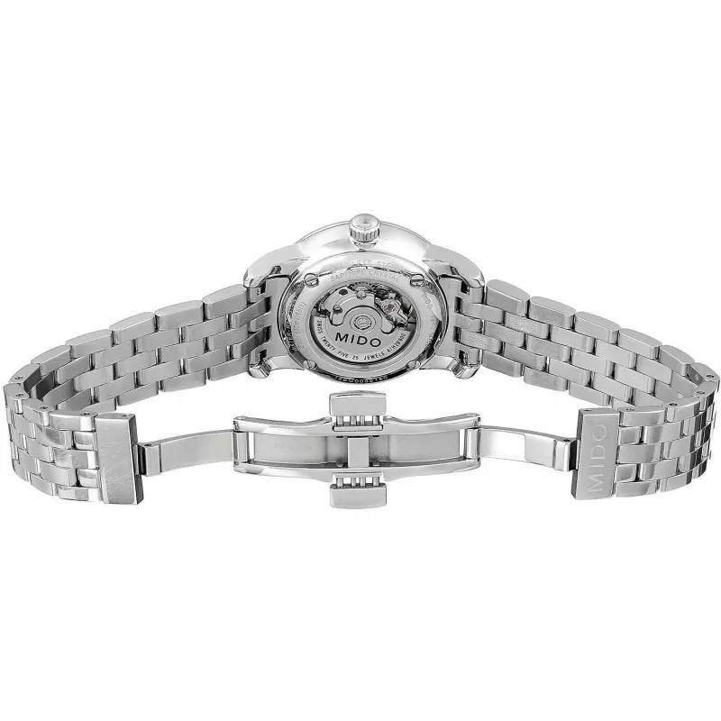MIDO Baroncelli Lady automaatkäekell M76004691 29mm roostevaba teras antratsiit sihverplaat