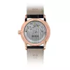 MIDO Baroncelli Signature Lady Automatic Watch 33mm Rose Gold PVD Stainless Steel Brown Leather
