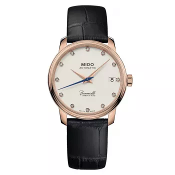 MIDO Baroncelli naiste automaatkell M027207362660 33mm roosakuldne PVD
