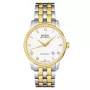 MIDO meeste käekell M86009261 Baroncelli III 38mm automaatne hõbedane sihverplaat must nahk