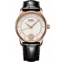 MIDO naiste automaatkell M007207360360 33mm roosakuldne PVD roostevaba teras ja nahk