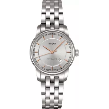 MIDO naiste automaatkell M76004101 29mm roostevabast terasest hõbedane sihverplaat