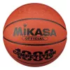 Mikasa BQJ1000 FIBA heakskiidetud suurus 5 korvpall - sisekasutuseks, esmaklassiline sünteetiline nahk, 12 paneeli, parendatud haarduvus, oranž/kreem