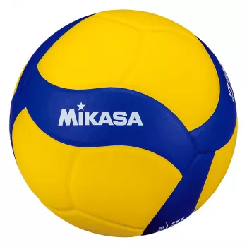 Mikasa VT500W Rannavõrkpall, ametlik suurus 5, masinõmmeldud 18-paneelne sünteetiline nahk, veekindel, mitmevärviline