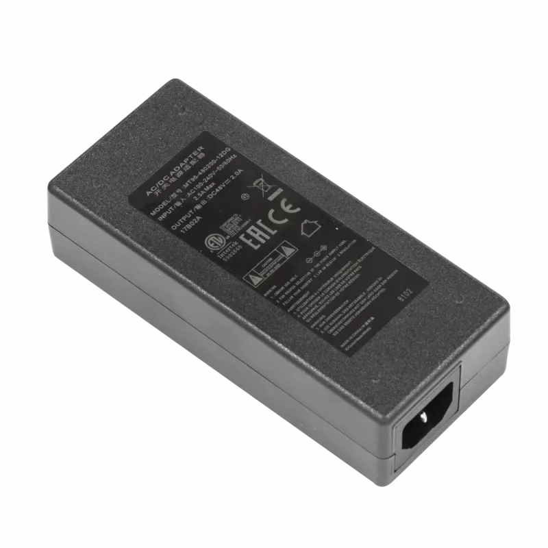 MikroTik 48V 2A 96W Power Supply with Plug