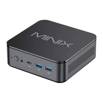 MINIX NR660LP Mini PC, AMD Ryzen 5 6600H, 16GB DDR5, 512GB NVMe SSD, Windows 11 Pro, must