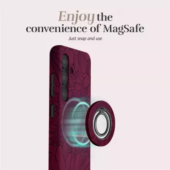 MIO Berry Blooms MagSafe-ühilduv rõngahoidik