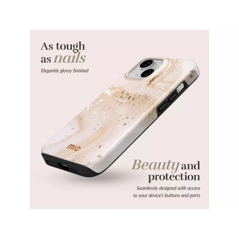 MIO Gold Marble Magsafe Compatible for iPhone Pro Max