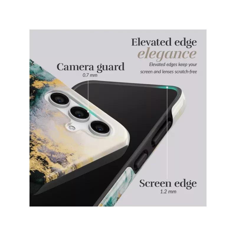 MIO Green Marble Magsafe Compatible Case for Samsung S24 5G