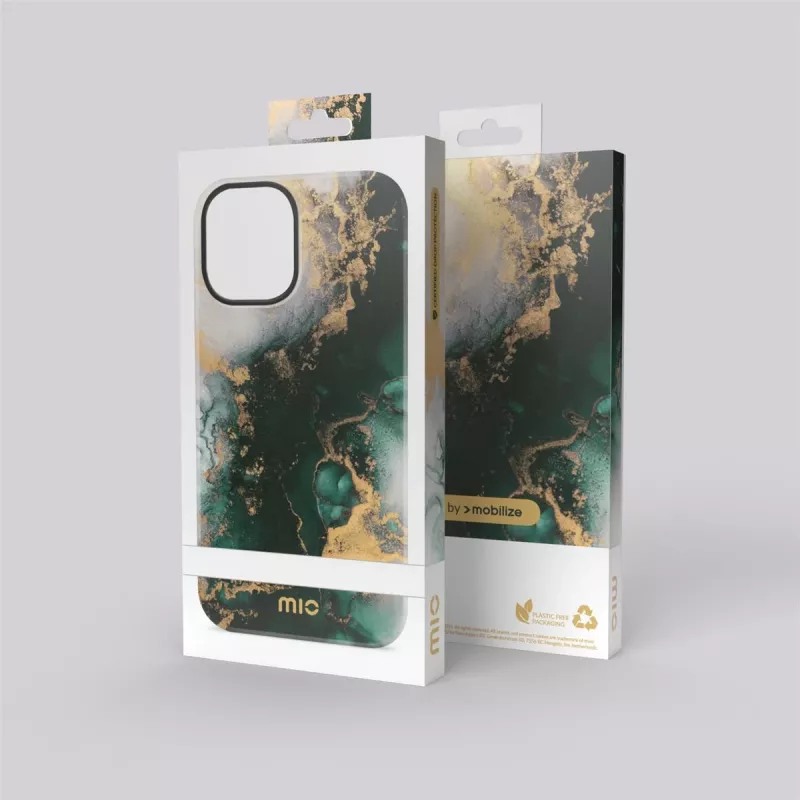 MIO Green Marble Magsafe Compatible for iPhone 17 Pro Max