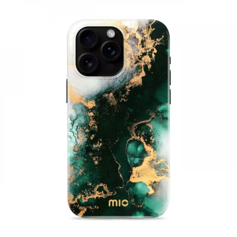 MIO Green Marble Magsafe Compatible for iPhone 17 Pro Max
