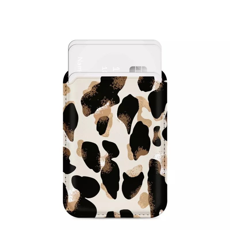 MIO Leopard Magsafe Case Compatible Card Holder
