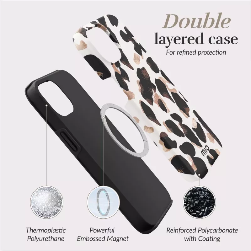 MIO Leopard Magsafe Compatible Case for iPhone 13/14/15