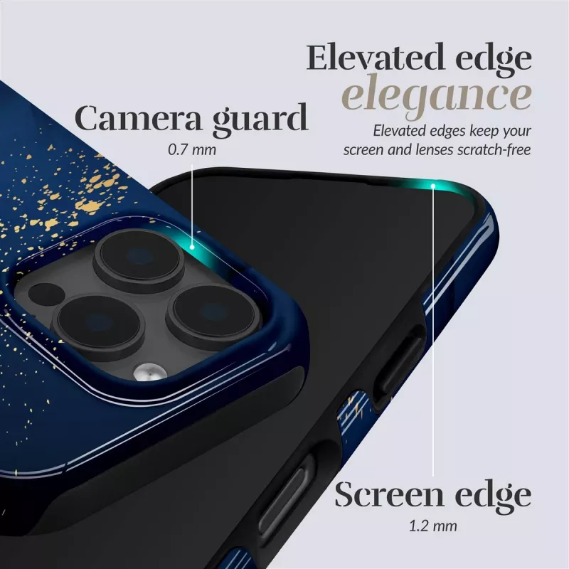 MIO Midnight Sparkle Magsafe Case Compatible for Samsung S25 Ultra 5G