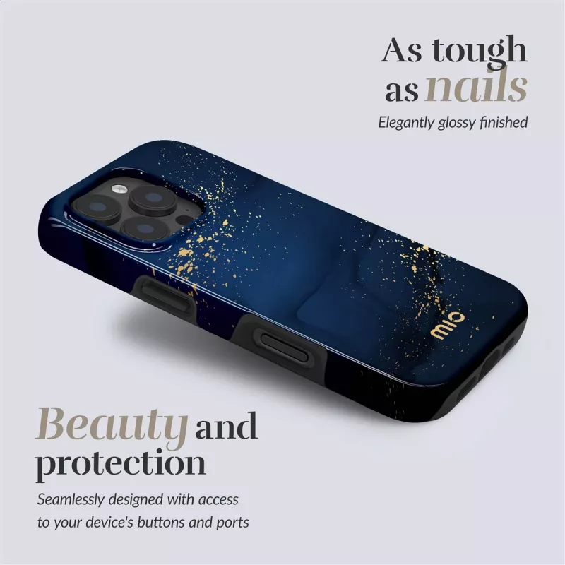 MIO Midnight Sparkle Magsafe Case Compatible for Samsung S25 Ultra 5G
