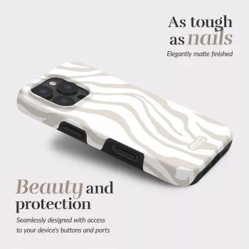 MIO Sandy Zebra Magsafe Case Compatible for iPhone 16 Pro
