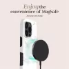 MIO White Marble Magsafe Case Compatible for iPhone 16 Plus