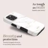 MIO White Marble Magsafe Case Compatible for Samsung S25+ 5G