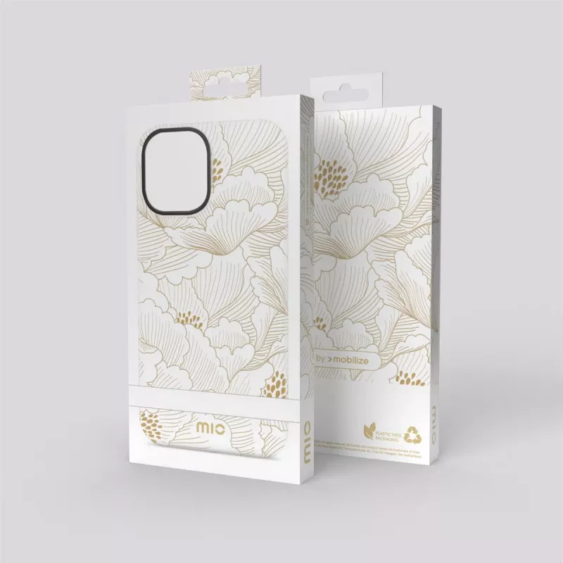 MIO White Roses Magsafe Compatible for iPhone 15 Pro