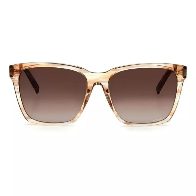 MISSONI Naiste Päikeseprillid Mis0008sHR3HA Havana Pruun Gradient Ruudukujuline Atsetaat 56 mm