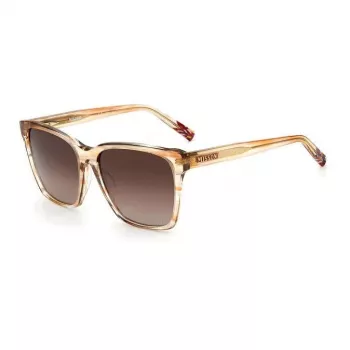 MISSONI Naiste Päikeseprillid Mis0008sHR3HA Havana Pruun Gradient Ruudukujuline Atsetaat 56 mm