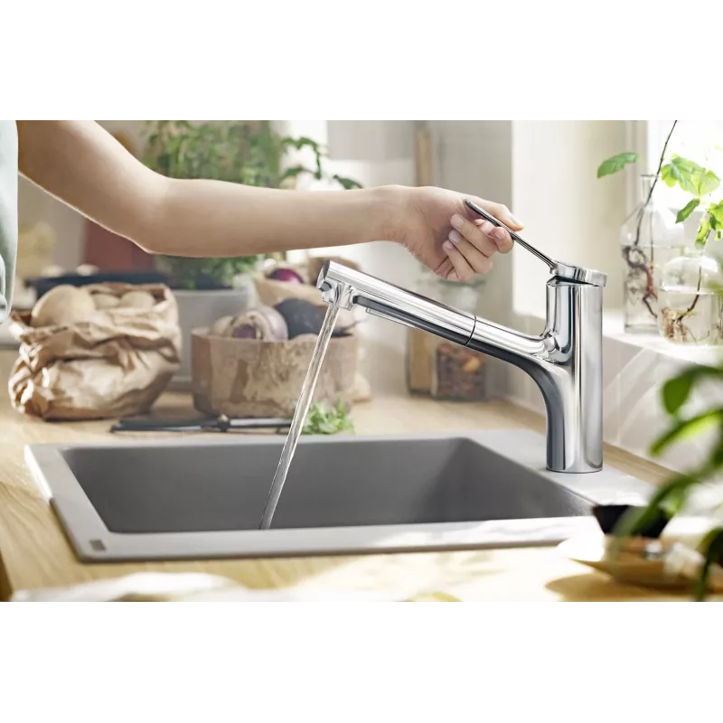 MIXSINK HG ZESIS M33 KM 150 2JET CHROME