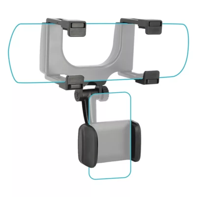 Mobilis Universal Car Rear Mirror Mount for Smartphones
