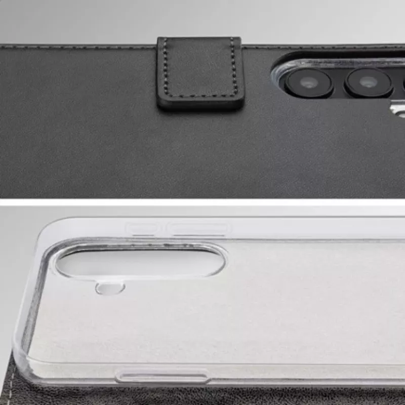 Mobilize Classic Gelly Wallet Book Case for Xiaomi Redmi Note 15 Pro 5G, Must