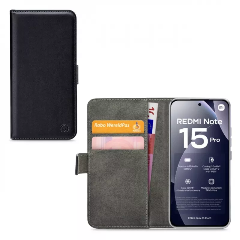 Mobilize Classic Gelly Wallet Book Case Xiaomi Redmi Note 15 Pro Must