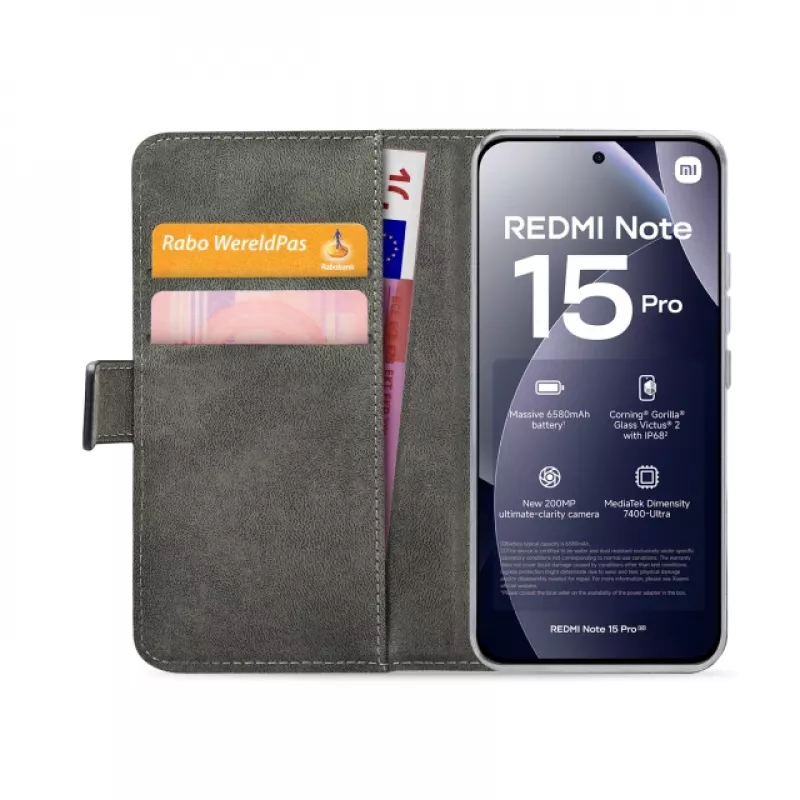 Mobilize Classic Gelly Wallet Book Case Xiaomi Redmi Note 15 Pro Must