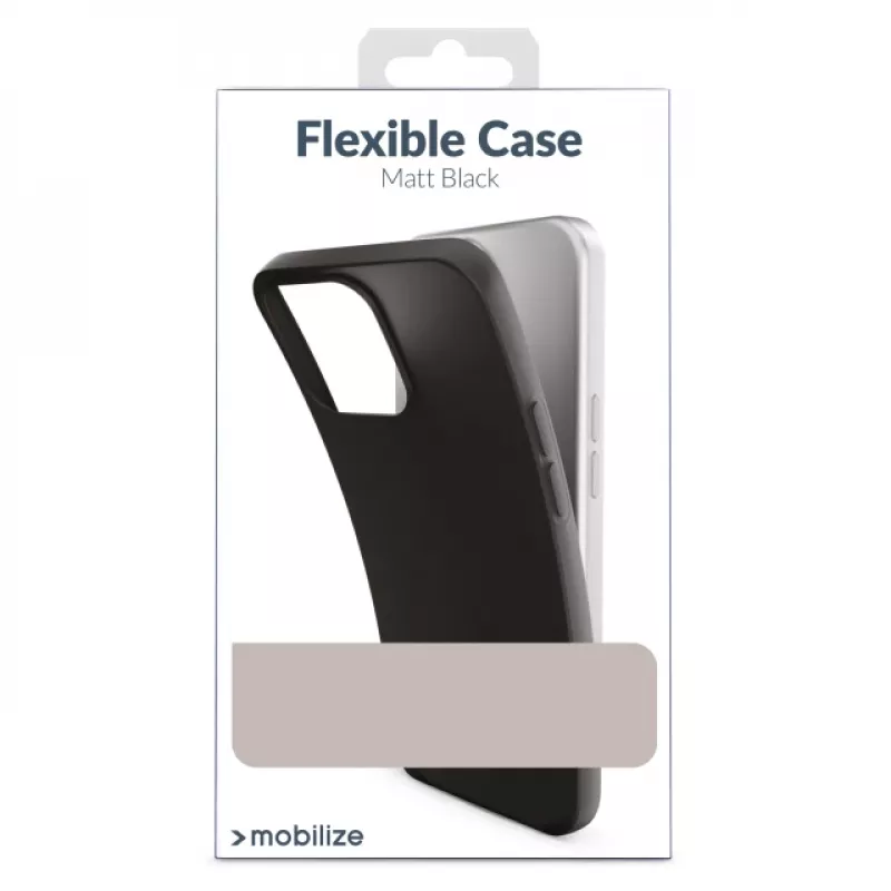 Mobilize Rubber Gelly Case Xiaomi Redmi Note 15 Pro Matt Black