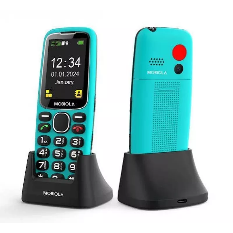 Mobiola MB4120 lihttelefon, türkiissinine