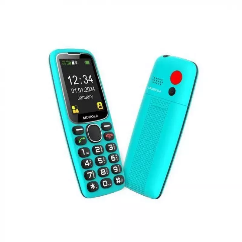 Mobiola MB4120 lihttelefon, türkiissinine